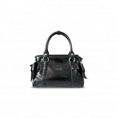 MIU MIU HAND MOTORCYCLE BAG 5BA327 (28*22*15cm)